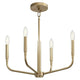 Madden 20" 4-Light Convertible Chandelier