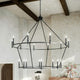 Carrick 54.25" 18-Light 2-Tier Chandelier