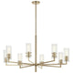 Velestino 40.25" 8-Light Chandelier