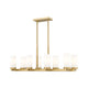 Danica 8-Light Linear Chandelier
