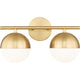 Realm Sphere 2-Light Vanity