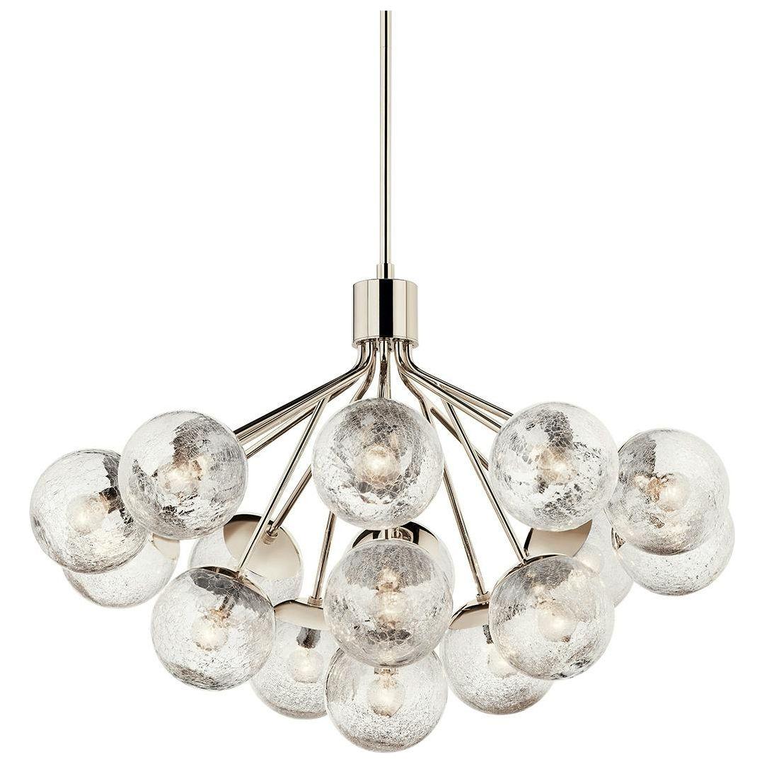 Silvarious 38" 16-Light Convertible Chandelier