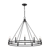 Dennison 12-Light Chandelier