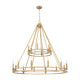 Dennison 18-Light Chandelier