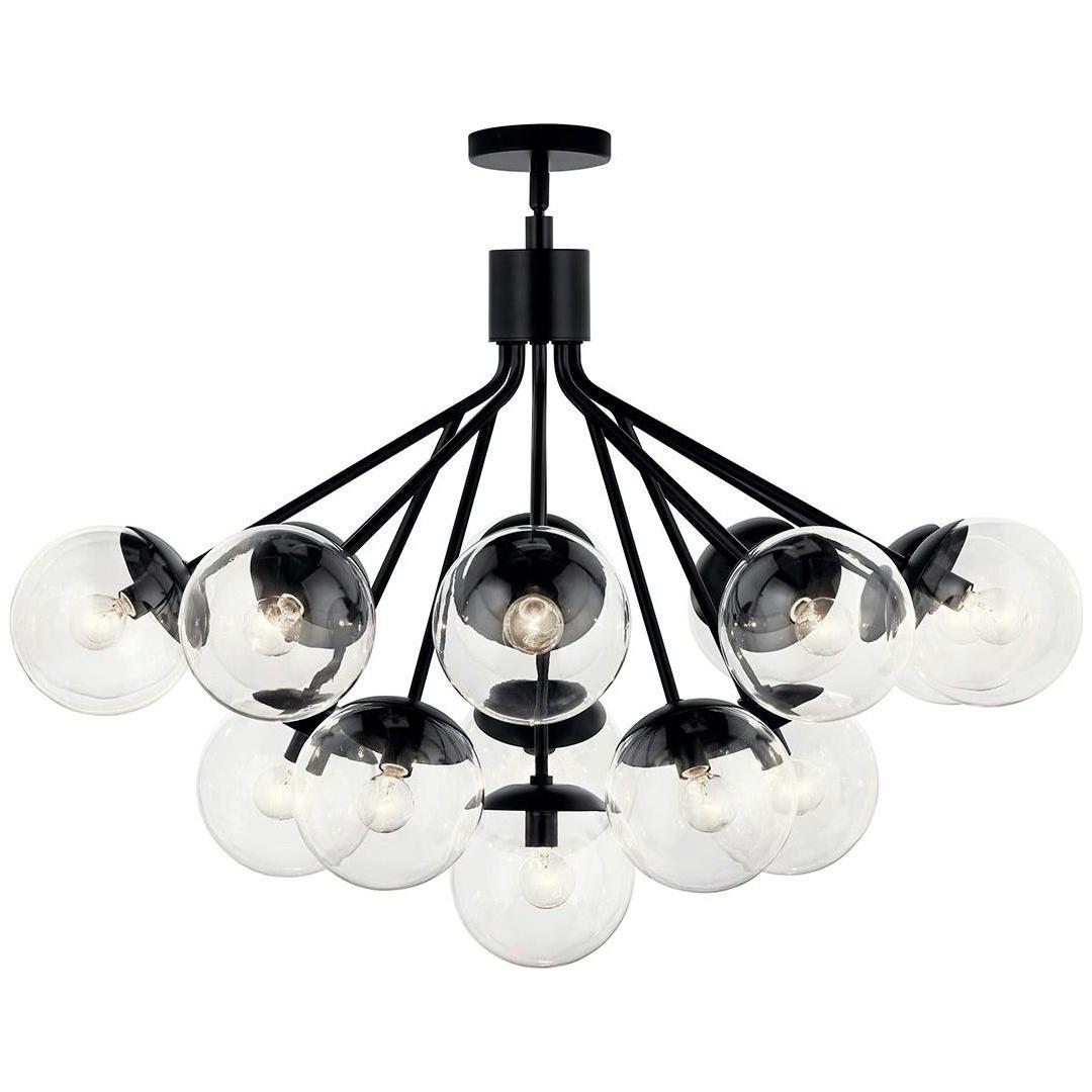 Silvarious 38" 16-Light Convertible Chandelier