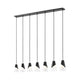 Aimie 7-Light Linear Chandelier