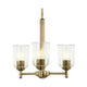 Shailene 15.25" 3-Light Mini Chandelier