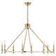 Carrick 40.75" 8-Light Chandelier