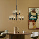 Shailene 26.5" 9-Light 2-Tier Chandelier