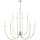 Malene 45.25" 8-Light Foyer Chandelier