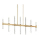 Sycara 48.25" 14-Light LED Linear Chandelier