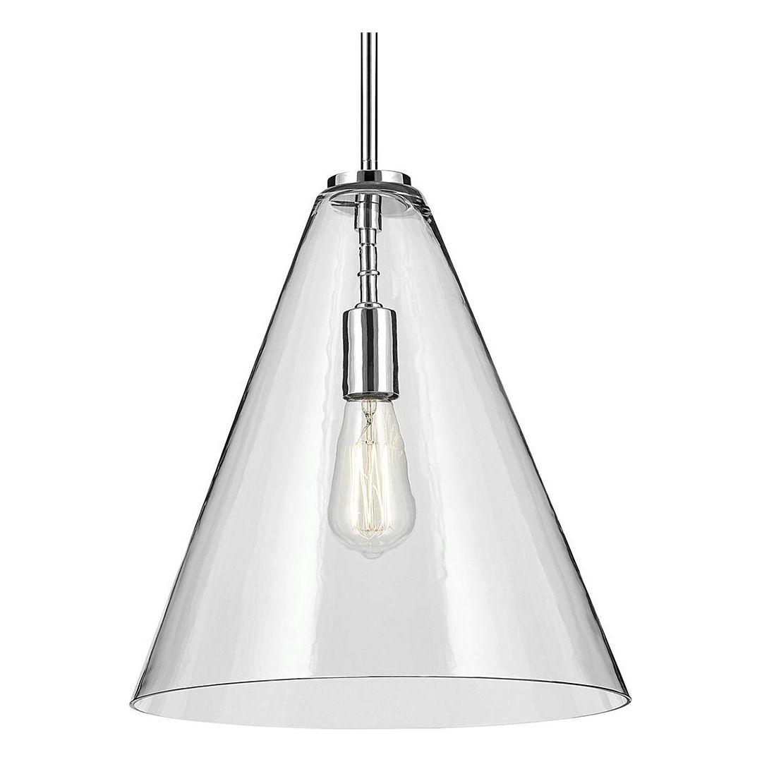 Everly 15.5" 1-Light Cone Pendant