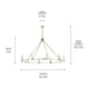 Carrick 54.25" 10-Light Chandelier
