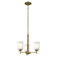 Shailene 15.25" 3-Light Mini Chandelier