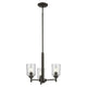 Shailene 15.25" 3-Light Mini Chandelier