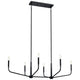 Madden 45" 6-Light Linear Chandelier