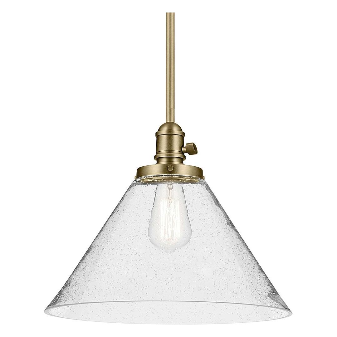 Avery 11.75" 1-Light Cone Pendant