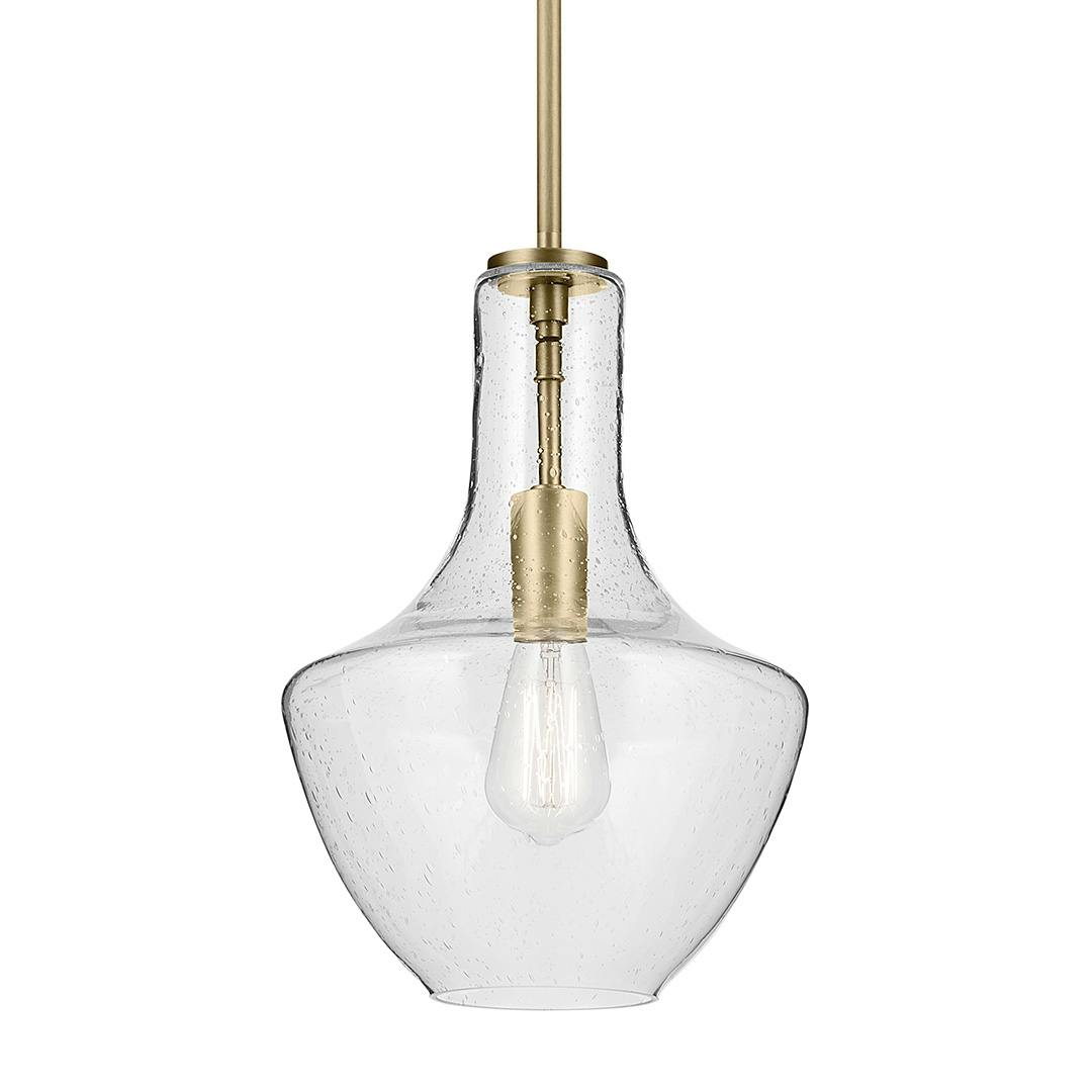 Everly 15.25" 1-Light Bell Pendant