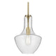 Everly 15.25" 1-Light Bell Pendant