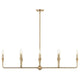 Alvaro 45.5" 8-Light Linear Chandelier