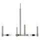 Tolani 20.25" 4-Light Chandelier