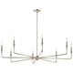 Alvaro 50" 8-Light Chandelier