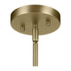Avery 11.25" 1-Light Bell Pendant