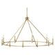 Carrick 54.25" 10-Light Chandelier