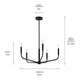 Madden 26" 5-Light Chandelier