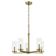 Crosby 22.25" 5-Light Chandelier