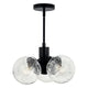 Silvarious 16.5" 3-Light Convertible Pendant