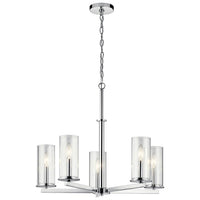 Crosby 22.25" 5-Light Chandelier