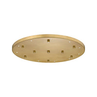 Multi Point Canopy 11-Light Ceiling Plate