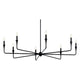 Alvaro 50" 8-Light Chandelier