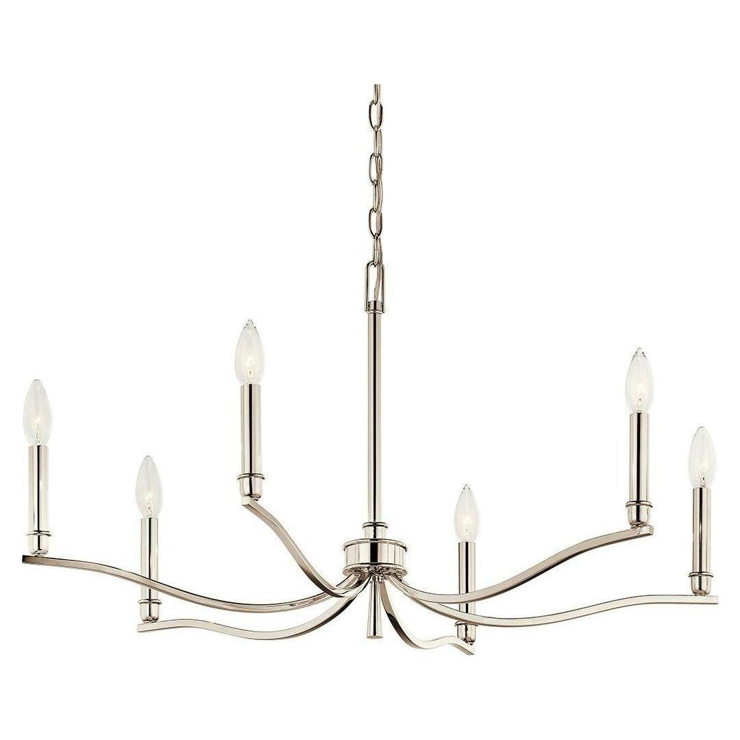 Malene 32" 6-Light Chandelier