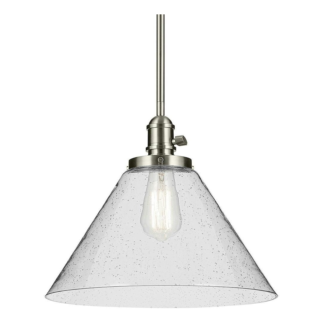 Avery 11.75" 1-Light Cone Pendant