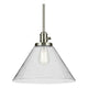 Avery 11.75" 1-Light Cone Pendant