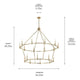 Carrick 54.25" 18-Light 2-Tier Chandelier