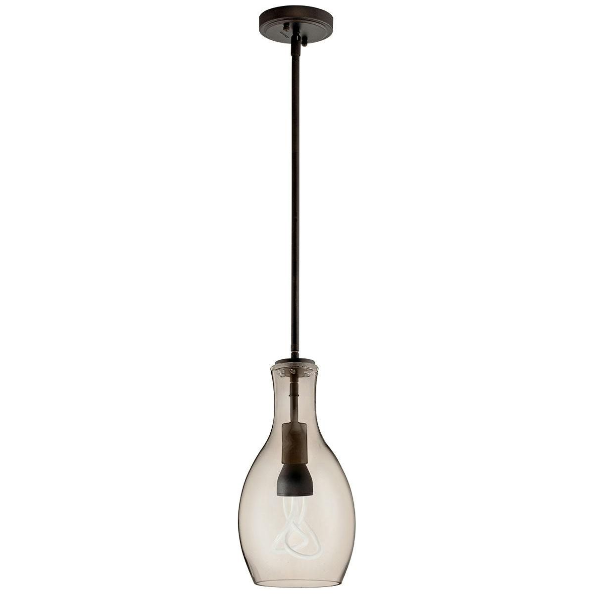 Everly 13.75" 1-Light Hour Glass Pendant