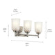 Shailene 21" 3-Light Vanity Light
