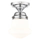 Vaughn 1-Light 6" Flush Mount