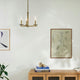Crosby 14" 3-Light Convertible Semi Flush Mount