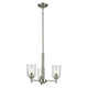 Shailene 15.25" 3-Light Mini Chandelier