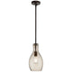 Everly 13.75" 1-Light Hour Glass Pendant