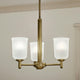 Shailene 15.25" 3-Light Mini Chandelier