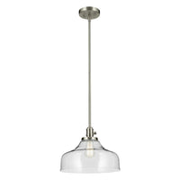 Avery 11.25" 1-Light Bell Pendant