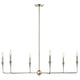 Alvaro 40" 6-Light Chandelier