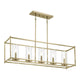 Crosby 41.5" 5-Light Linear Chandelier
