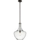 Everly 19.75" 1-Light Bell Pendant