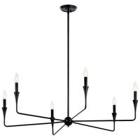 Alvaro 40" 6-Light Chandelier